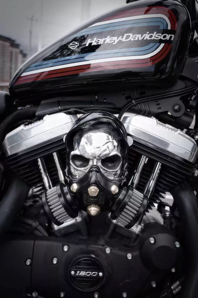 Custom Skull Air Filter Assembly (Multiple Colors Available)