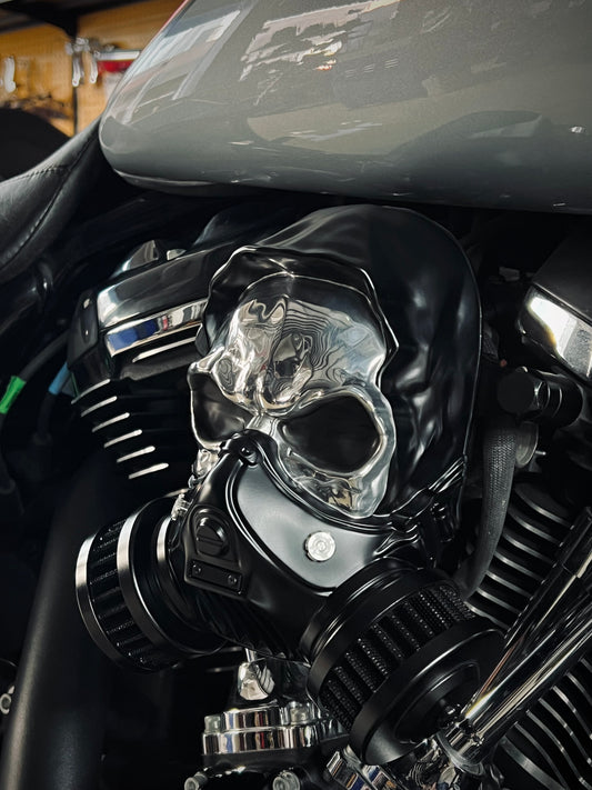 Custom Skull Air Filter Assembly (Multiple Colors Available)