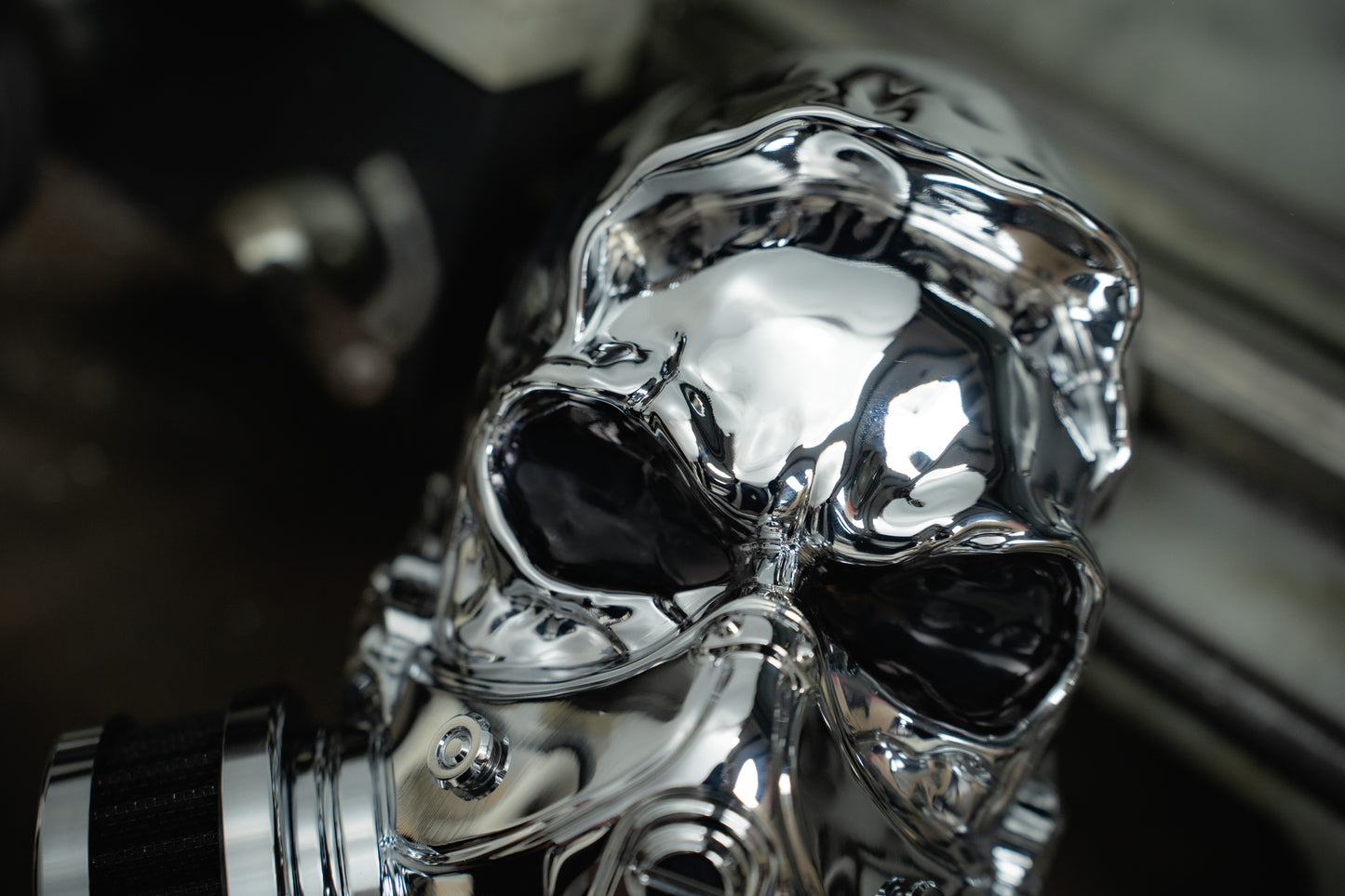 Filtro de aire Harley-Davidson Custom Skull (varios colores disponibles)
