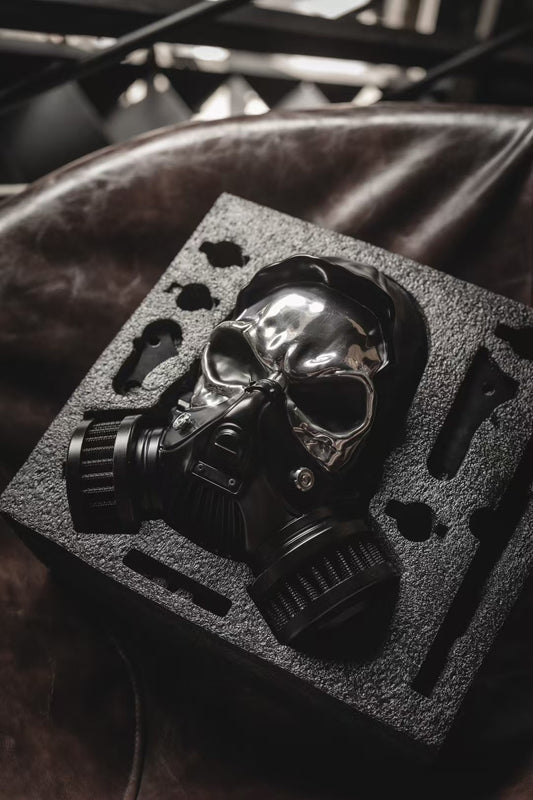 Custom Skull Air Filter Assembly (Multiple Colors Available)