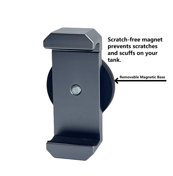 Magnetic Expandable Tank Mount Cell Phone Holder